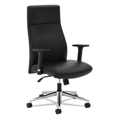 basyx&reg; VL108 Executive High-Back Leather Chair