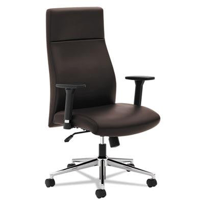 basyx&reg; VL108 Executive High-Back Leather Chair