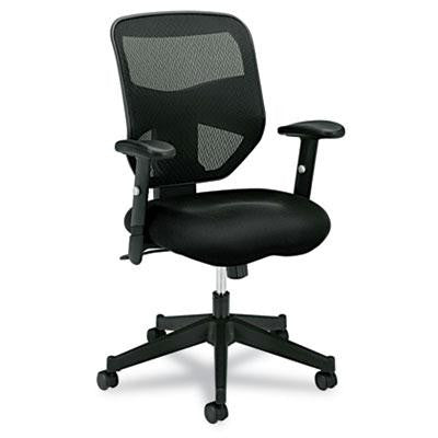 basyx&reg; VL531 Mesh High-Back Task Chair with Adjustable Arms