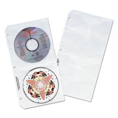 C-Line&reg; Deluxe CD Ring Binder Storage Pages