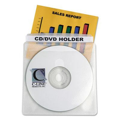 C-Line&reg; Deluxe Individual CD-DVD Holders