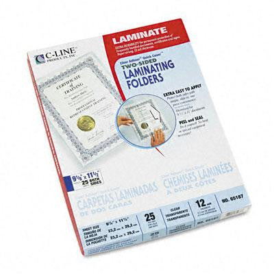 C-Line&reg; Quick Cover&trade; Laminating Pockets