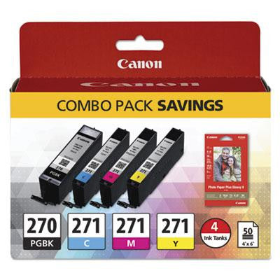 Canon&reg; 0373C005 Ink & Paper Pack