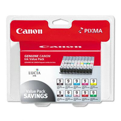 Canon&reg; 1033B005 (PGI-9) Value Pack Inkjet Cartridges