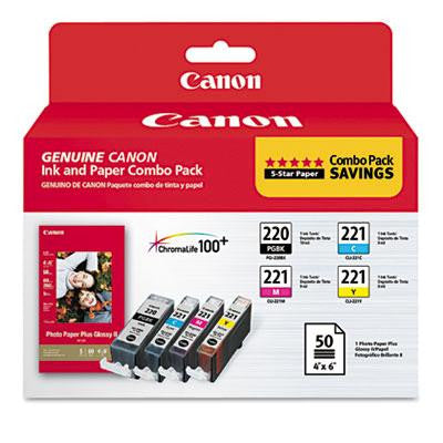 Canon&reg; 2945B011 Inks & Paper Pack