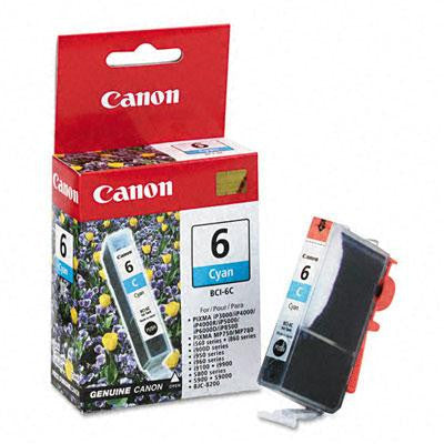 Canon&reg; BCI6BK, BCI6C, BCI6M, BCI6PC, BCI6PM, BCI6Y Ink Tank