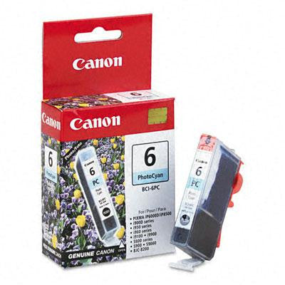 Canon&reg; BCI6BK, BCI6C, BCI6M, BCI6PC, BCI6PM, BCI6Y Ink Tank