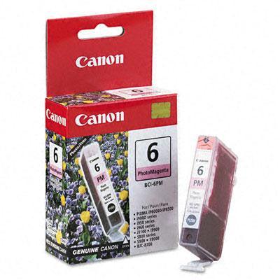 Canon&reg; BCI6BK, BCI6C, BCI6M, BCI6PC, BCI6PM, BCI6Y Ink Tank