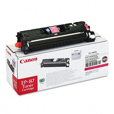 Canon&reg; EP87BK, EP87C, EP87M, EP87Y Toner Cartridge