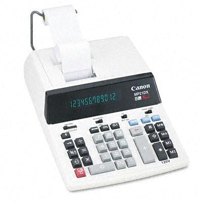 Canon&reg; MP21DX 12-Digit Ribbon Printing Calculator