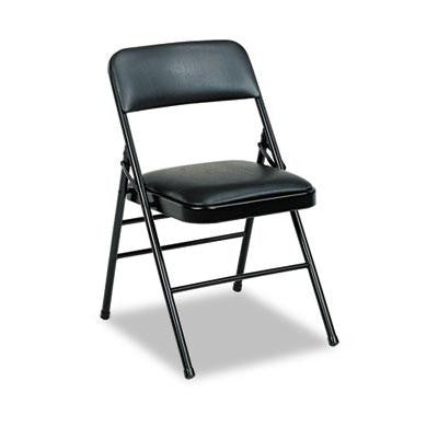 Cosco&reg; Deluxe Vinyl Padded Series Folding Chair