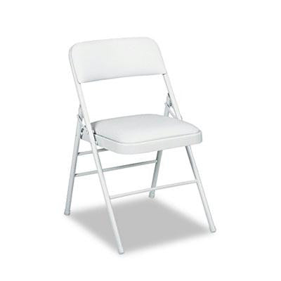 Cosco&reg; Deluxe Vinyl Padded Series Folding Chair