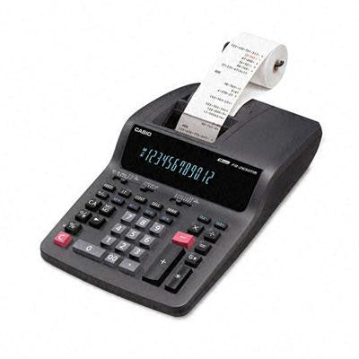 Casio&reg; FR-2650TM Two-Color Desktop Printing Calculator