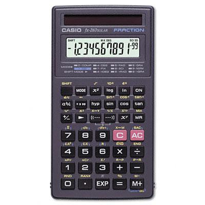 Casio&reg; FX-260 Solar All-Purpose Scientific Calculator