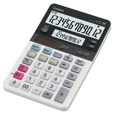 Casio&reg; JV220 Dual Display Desktop Calculator