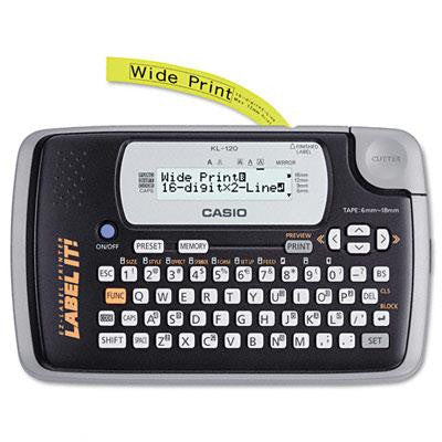 Casio&reg; KL120 Label Maker