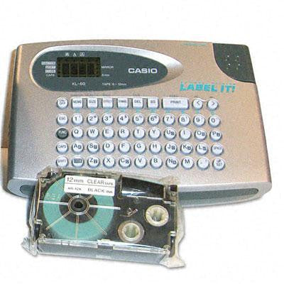 Casio&reg; KL60SR Label Maker