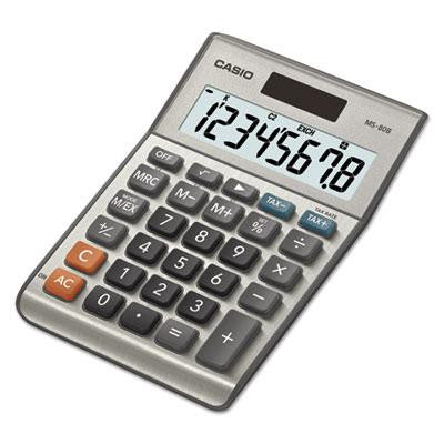 Casio&reg; MS-80B Tax and Currency Calculator