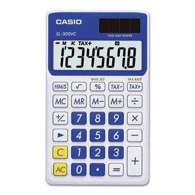 Casio&reg; SL-300SVBE Handheld Calculator