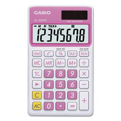 Casio&reg; SL-300SVCPK Handheld Calculator