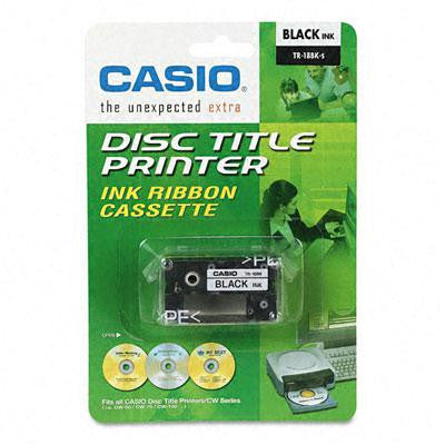 Casio&reg; TR18BU, TR18BK Thermal Ink Ribbons