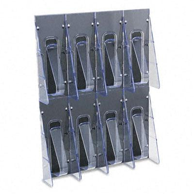 deflecto&reg; Stand Tall&reg; Multi-Pocket Wall-Mount Literature Systems