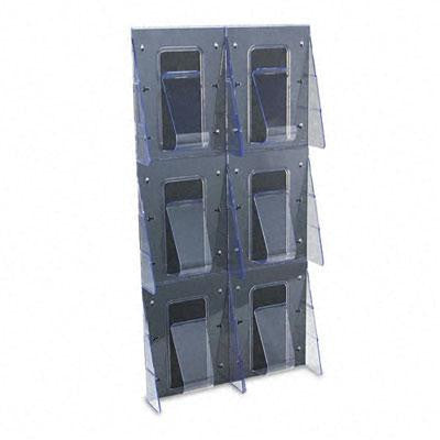 deflecto&reg; Stand Tall&reg; Multi-Pocket Wall-Mount Literature Systems