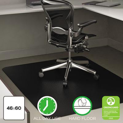 deflecto&reg; EconoMat&reg; Non-Studded Anytime Use Chairmat for Hard Floors