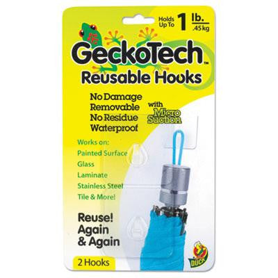 Duck&reg; GeckoTech&trade; Reusable Hooks