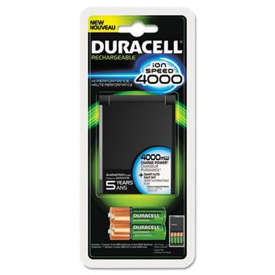 Duracell&reg; ION SPEED&trade; 4000 Hi-Performance Charger