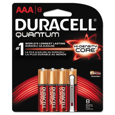 Duracell&reg; Quantum Alkaline Batteries with Duralock Power Preserve&trade; Technology