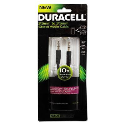 Duracell&reg; Stereo Audio Cable