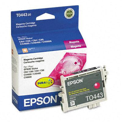 Epson&reg; Stylus T044120, T044220, T044320, T044420 Ink Cartridge