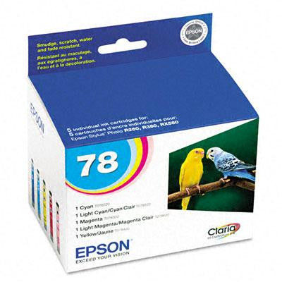 Epson&reg; T078120, T078220, T078320, T078420, T078520, T078620, T078920 Ink Cartridge