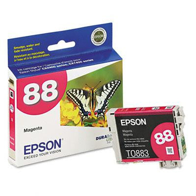 Epson&reg; T088120, T088220, T088320, T088420 (88) Inkjet Cartridge