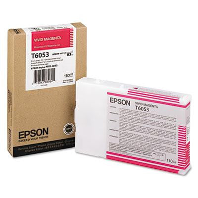 Epson&reg; T605100, T605200, T605300, T605400, T605500, T605600, T605700, T605900 (60) Inkjet Cartridge