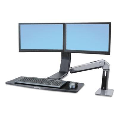 Ergotron&reg; WorkFit-A Sit-Stand Workstation