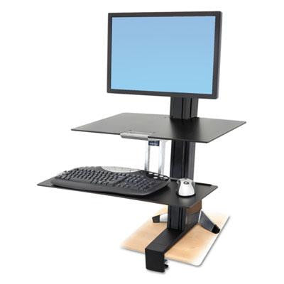 Ergotron&reg; WorkFit-S Sit-Stand Workstation