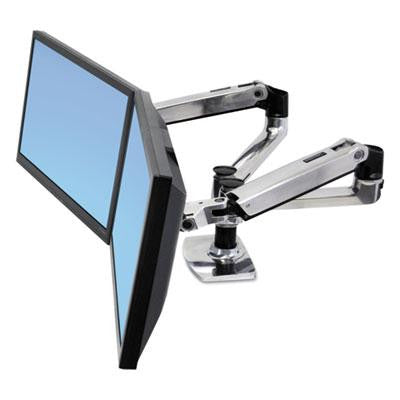 Ergotron&reg; LX Dual Side-by-Side Arm