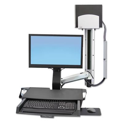 Ergotron&reg; StyleView&reg; Sit-Stand Combo System