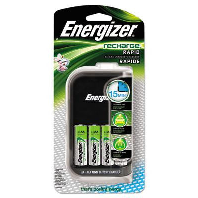 Energizer&reg; e&#xB2;&reg; Rechargeable NiMH 15-Minute Battery Charger