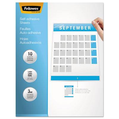 Fellowes&reg; Self-Adhesive Laminating Sheets