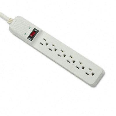 Fellowes&reg; Basic Home-Office Six-Outlet Surge Protector