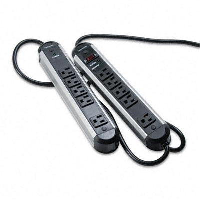 Fellowes&reg; Ten-Outlet Metal Split Surge Protector