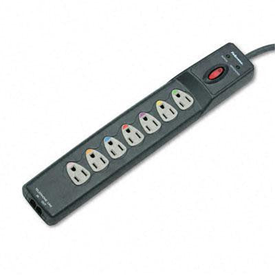 Fellowes&reg; Power Guard Seven-Outlet Surge Protector with Phone-DSL Protection