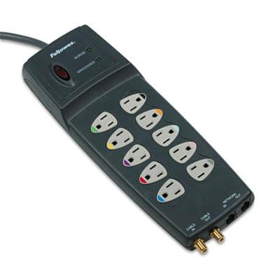 Fellowes&reg; Ten-Outlet Power Guard Surge Protector