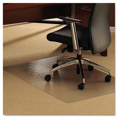 Floortex&reg; Cleartex&reg; Ultimat&reg; Polycarbonate Chair Mat For Plush Pile Carpets