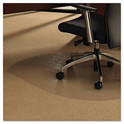 Floortex&reg; Cleartex&reg; Ultimat&reg; Polycarbonate Chair Mat for Low-Medium Pile Carpets