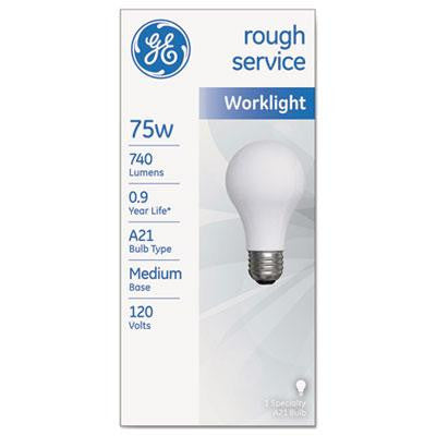 GE Rough Service Incandescent Worklight Bulb