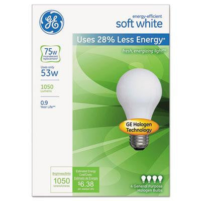 GE Energy-Efficient Halogen Bulb